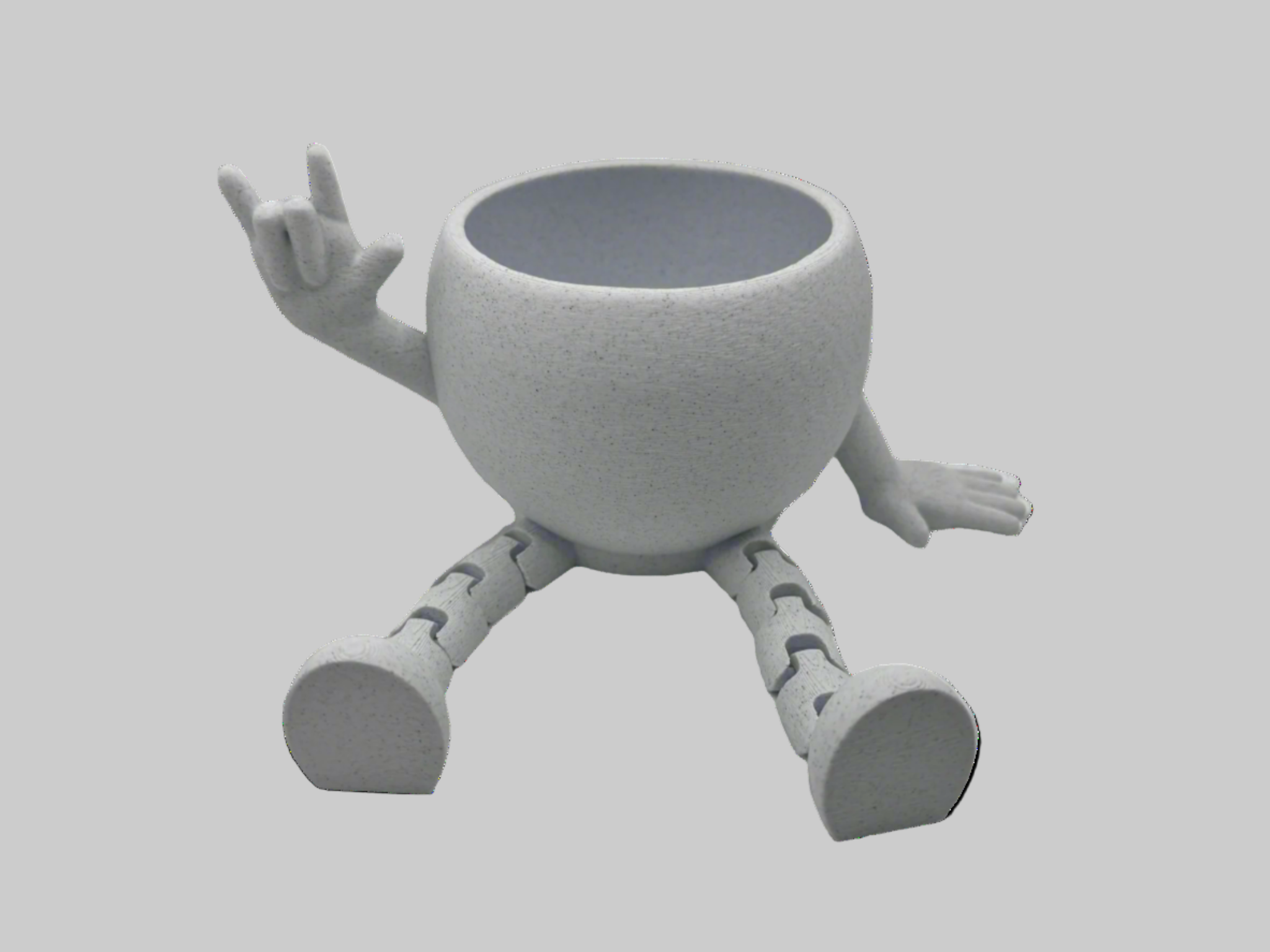 ASL ILY Plant Pot