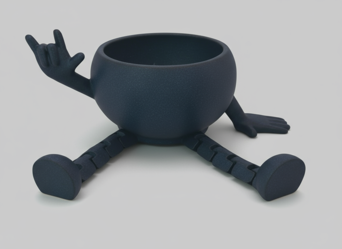 ASL ILY Plant Pot